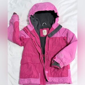 Pink Lands End Squall Kids Jacket